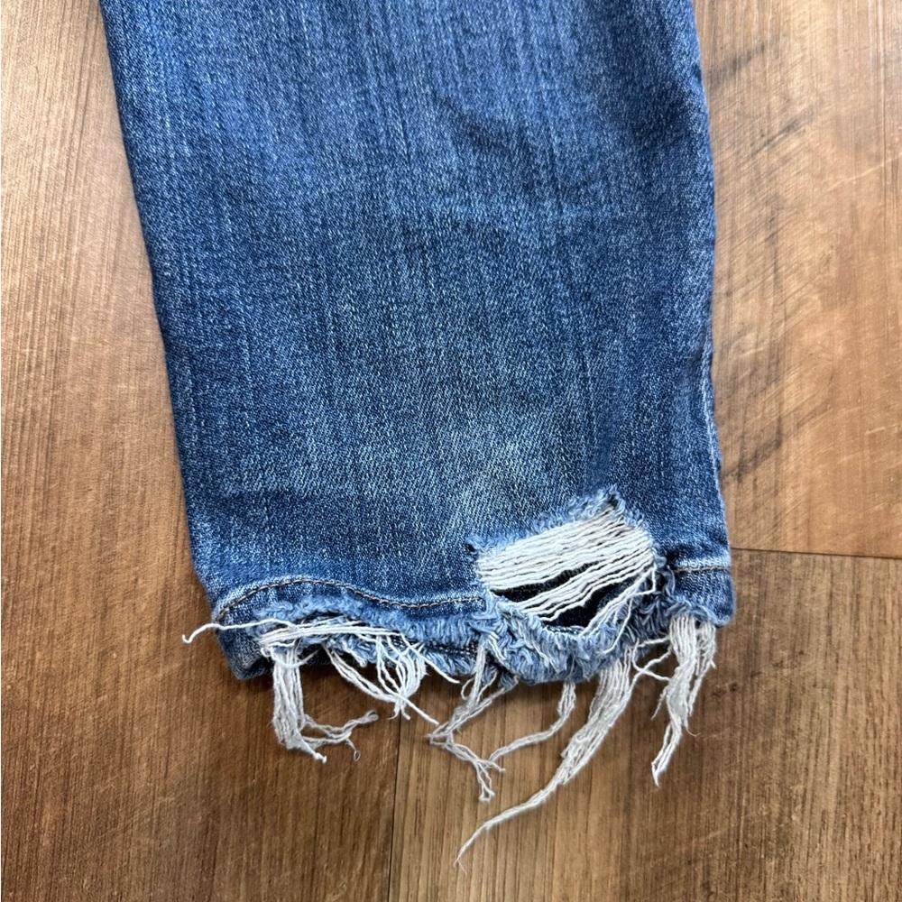 Flying Monkey Medium Blue Distressed Skinny Jeans, size 30 - Picture 10 of 13